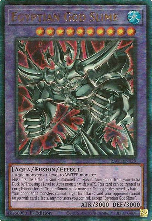 Egyptian God Slime [RA01-EN029] Prismatic Ultimate Rare | Shuffle n Cut Hobbies & Games