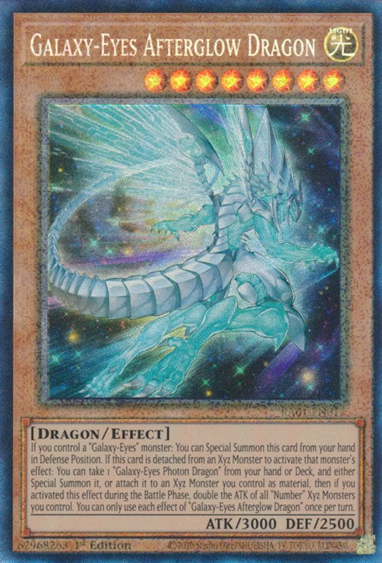 Galaxy-Eyes Afterglow Dragon [RA01-EN017] Prismatic Collector's Rare | Shuffle n Cut Hobbies & Games