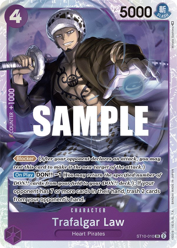 Trafalgar Law [Ultra Deck - The Three Captains] | Shuffle n Cut Hobbies & Games