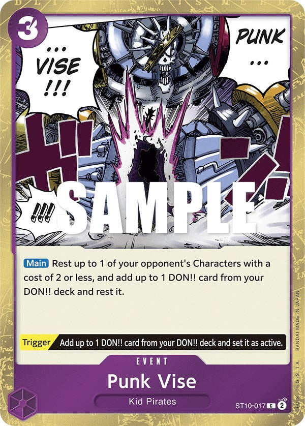 Punk Vise [Ultra Deck - The Three Captains] | Shuffle n Cut Hobbies & Games