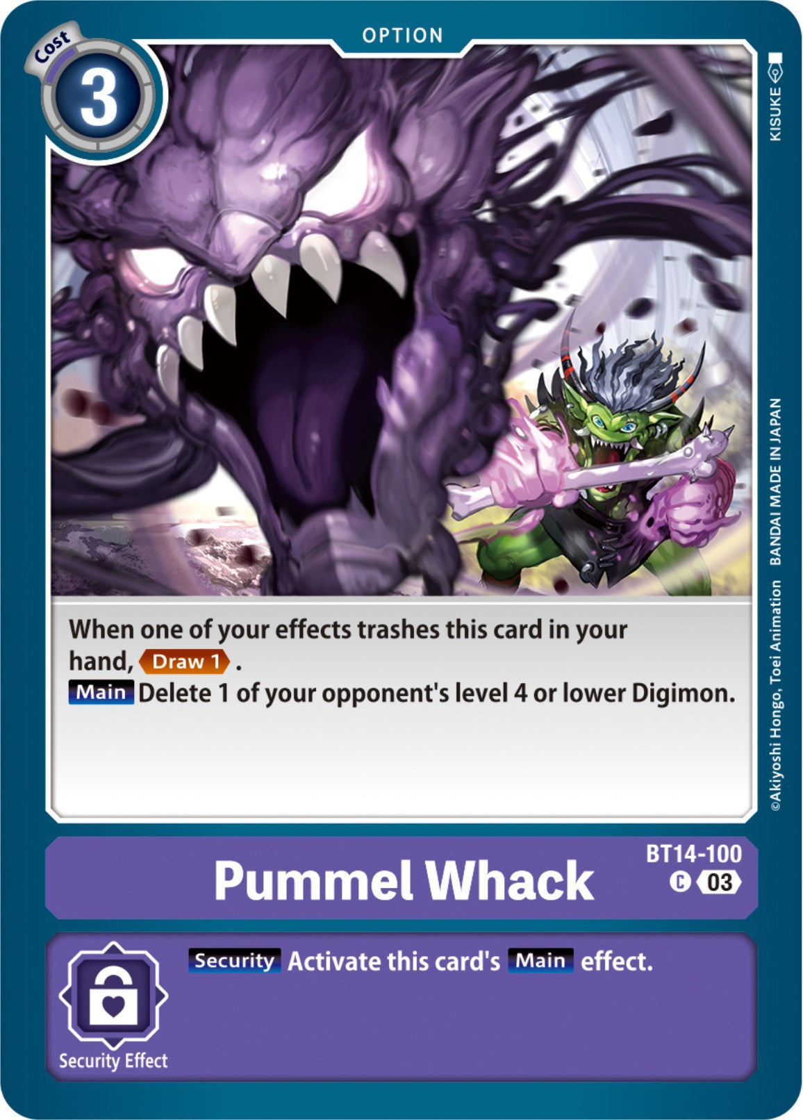 Pummel Whack [BT14-100] [Blast Ace] | Shuffle n Cut Hobbies & Games