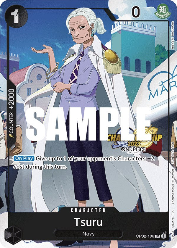 Tsuru (CS 2023 Event Pack) [One Piece Promotion Cards] | Shuffle n Cut Hobbies & Games