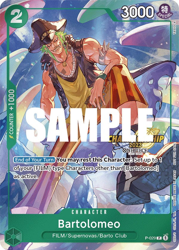 Bartolomeo (CS 2023 Event Pack) [One Piece Promotion Cards] | Shuffle n Cut Hobbies & Games