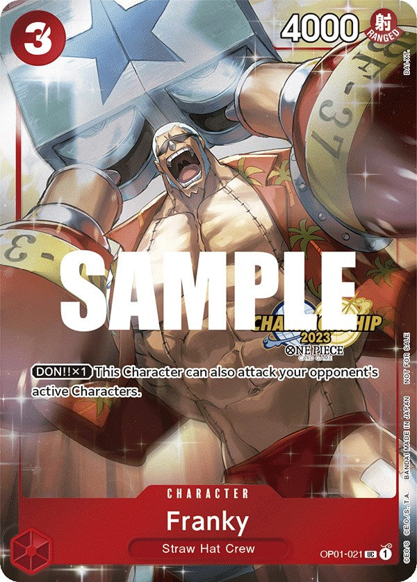 Franky (CS 2023 Celebration Pack) [One Piece Promotion Cards] | Shuffle n Cut Hobbies & Games