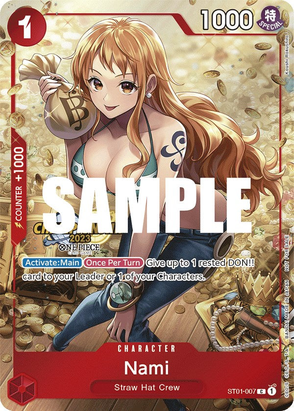 Nami (CS 2023 Celebration Pack) [One Piece Promotion Cards] | Shuffle n Cut Hobbies & Games