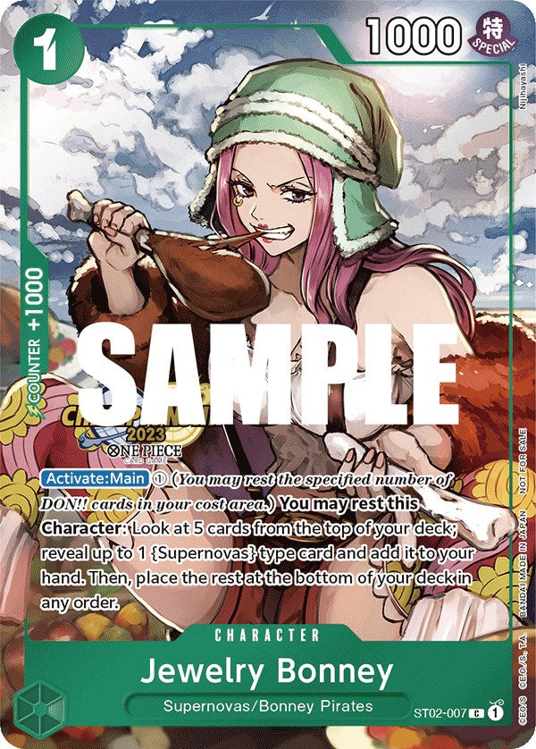 Jewelry Bonney (CS 2023 Celebration Pack) [One Piece Promotion Cards] | Shuffle n Cut Hobbies & Games