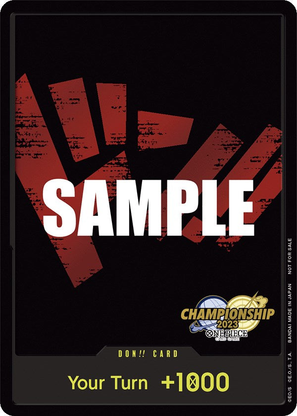 DON!! Card (CS 2023 Celebration Pack) [One Piece Promotion Cards] | Shuffle n Cut Hobbies & Games