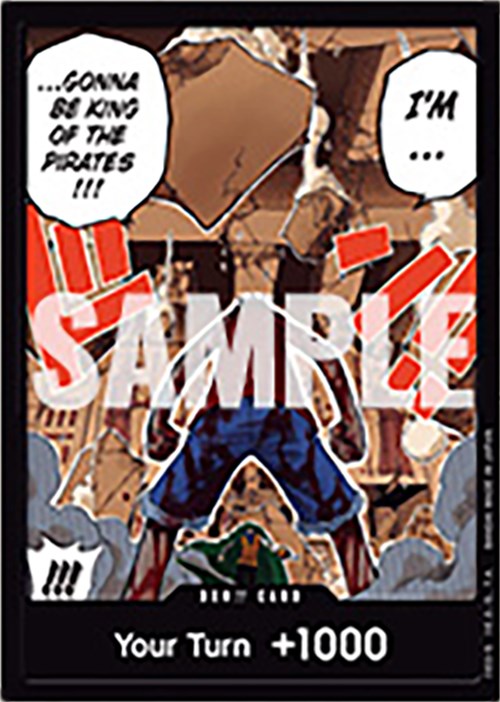 DON!! Card (Luffy vs. Crocodile) (Devil Fruits Collection Vol. 1) [One Piece Promotion Cards] | Shuffle n Cut Hobbies & Games