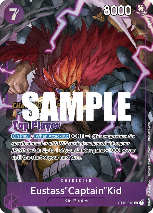 Eustass"Captain"Kid (CS 2023 Top Players Pack) [One Piece Promotion Cards] | Shuffle n Cut Hobbies & Games