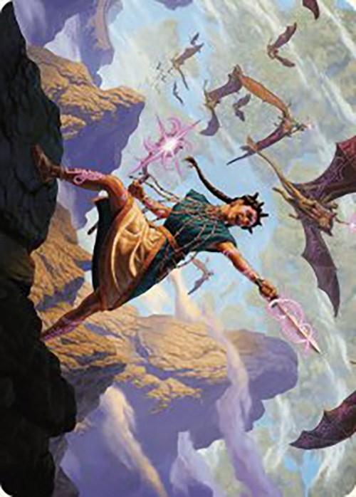 Warden of the Inner Sky Art Card [The Lost Caverns of Ixalan Art Series] | Shuffle n Cut Hobbies & Games