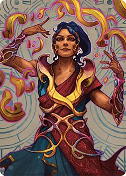 Saheeli, the Sun's Brilliance Art Card [The Lost Caverns of Ixalan Art Series] | Shuffle n Cut Hobbies & Games