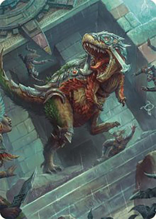 Carnage Tyrant Art Card [The Lost Caverns of Ixalan Art Series] | Shuffle n Cut Hobbies & Games