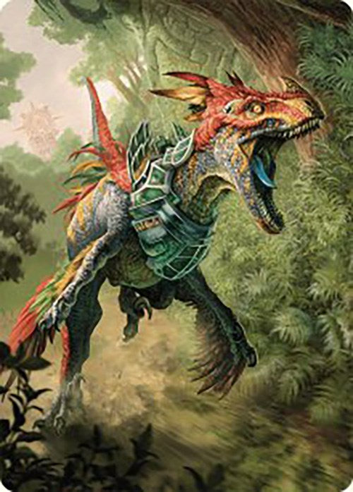 Dinosaur Token Art Card [The Lost Caverns of Ixalan Art Series] | Shuffle n Cut Hobbies & Games