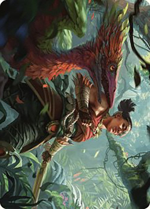 Wayta, Trainer Prodigy Art Card [The Lost Caverns of Ixalan Art Series] | Shuffle n Cut Hobbies & Games