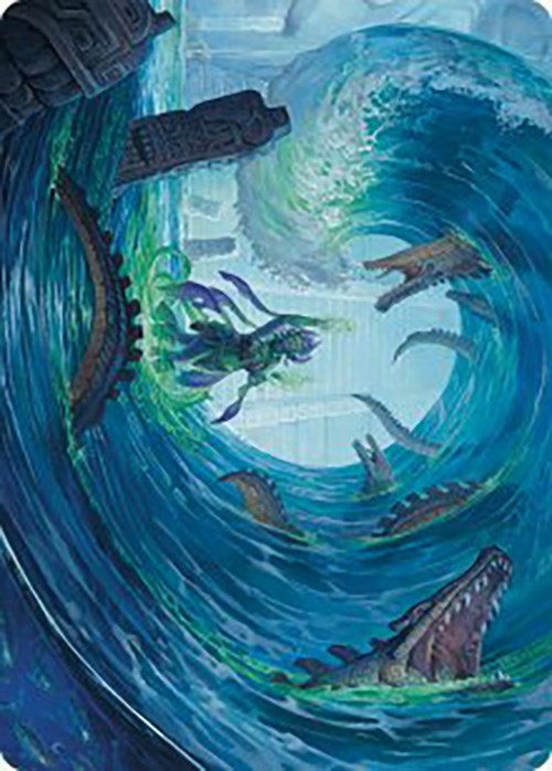 Wave Goodbye Art Card [The Lost Caverns of Ixalan Art Series] | Shuffle n Cut Hobbies & Games