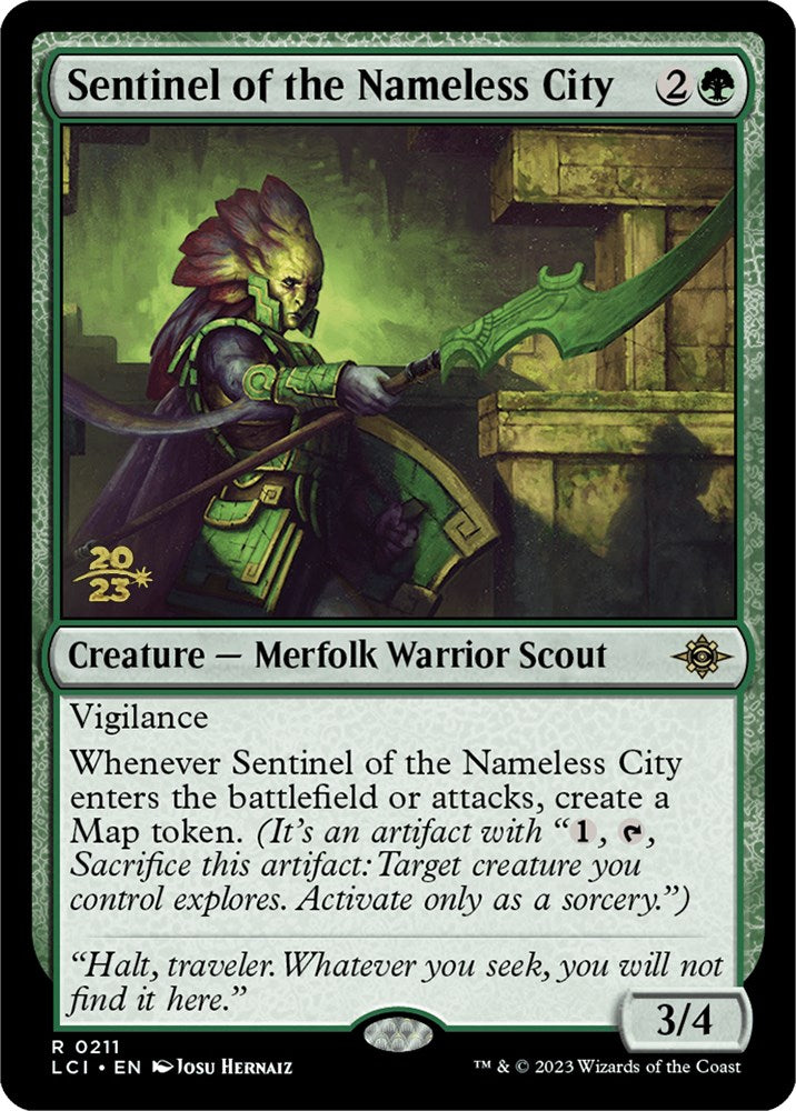 Sentinel of the Nameless City [The Lost Caverns of Ixalan Prerelease Cards] | Shuffle n Cut Hobbies & Games