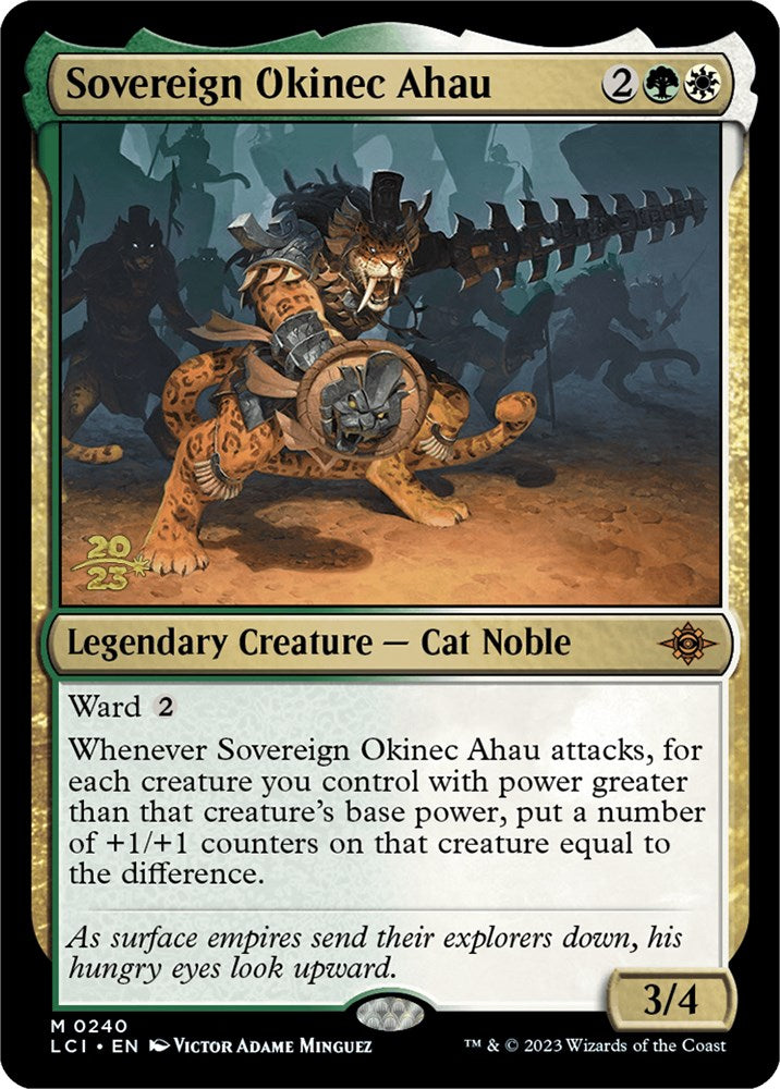 Sovereign Okinec Ahau [The Lost Caverns of Ixalan Prerelease Cards] | Shuffle n Cut Hobbies & Games