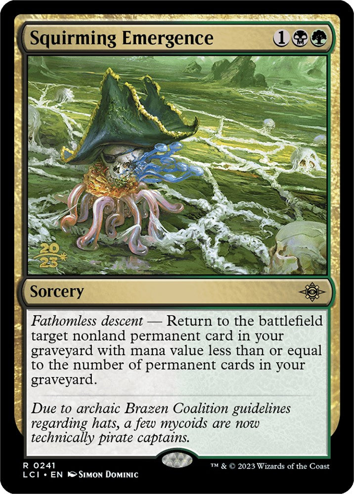 Squirming Emergence [The Lost Caverns of Ixalan Prerelease Cards] | Shuffle n Cut Hobbies & Games