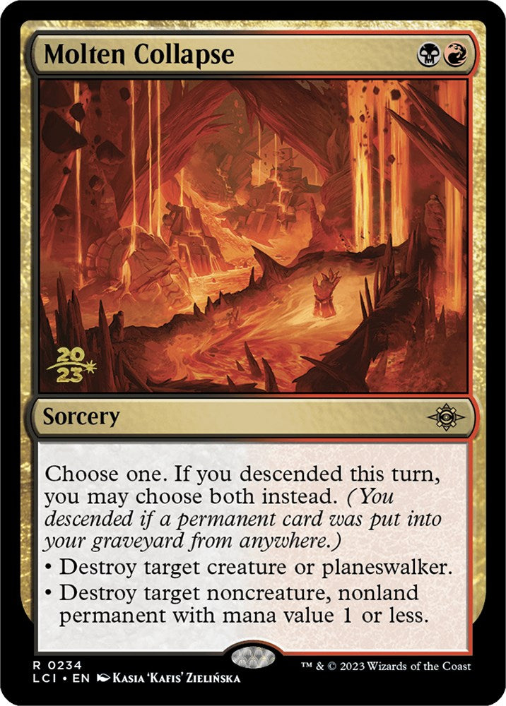 Molten Collapse [The Lost Caverns of Ixalan Prerelease Cards] | Shuffle n Cut Hobbies & Games