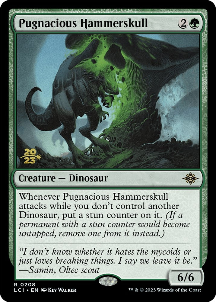 Pugnacious Hammerskull [The Lost Caverns of Ixalan Prerelease Cards] | Shuffle n Cut Hobbies & Games