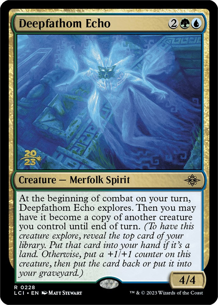 Deepfathom Echo [The Lost Caverns of Ixalan Prerelease Cards] | Shuffle n Cut Hobbies & Games