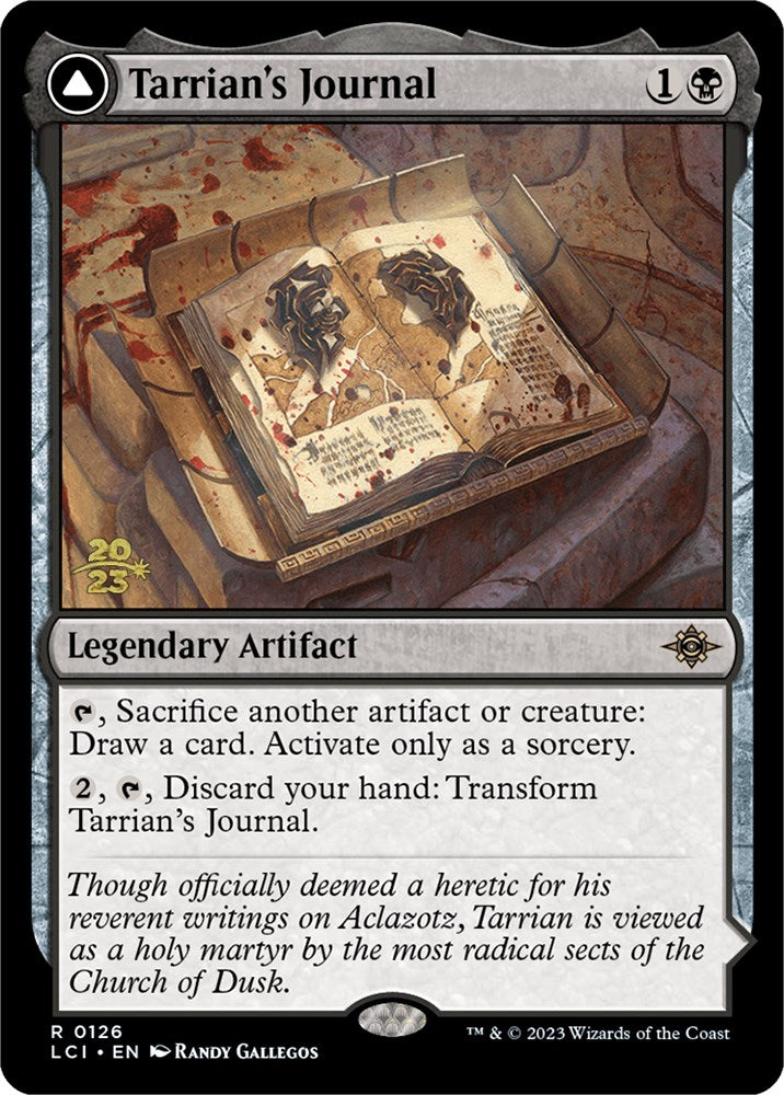 Tarrian's Journal // The Tomb of Aclazotz [The Lost Caverns of Ixalan Prerelease Cards] | Shuffle n Cut Hobbies & Games