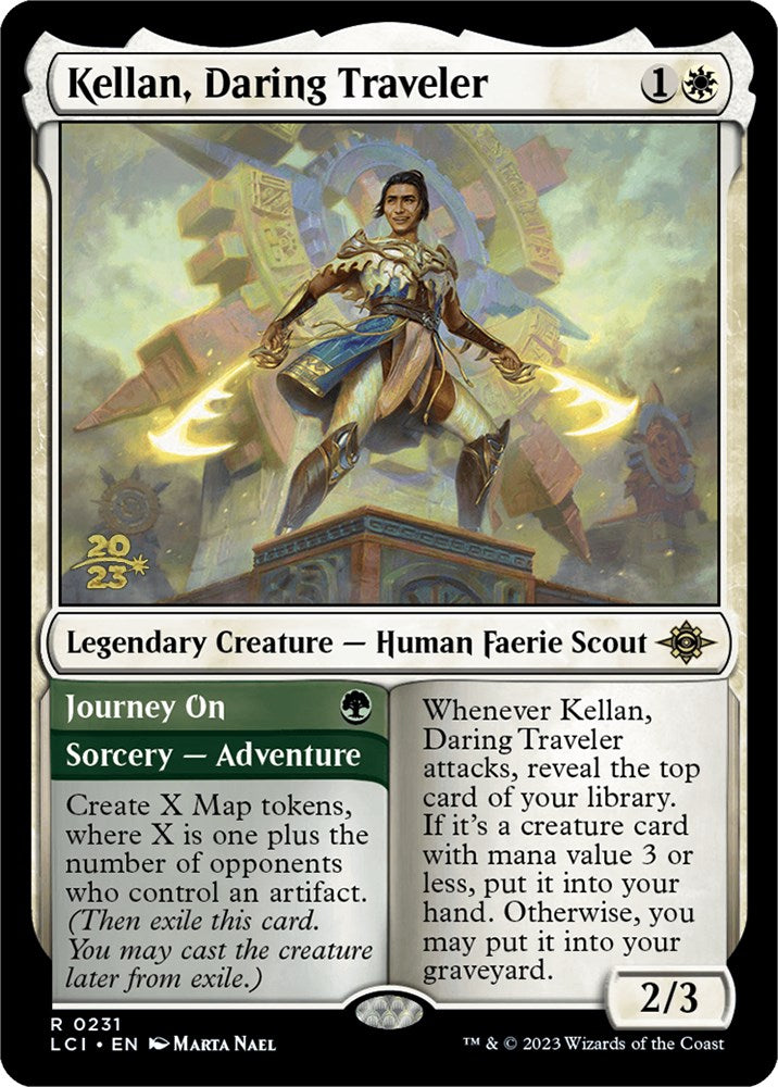 Kellan, Daring Traveler [The Lost Caverns of Ixalan Prerelease Cards] | Shuffle n Cut Hobbies & Games