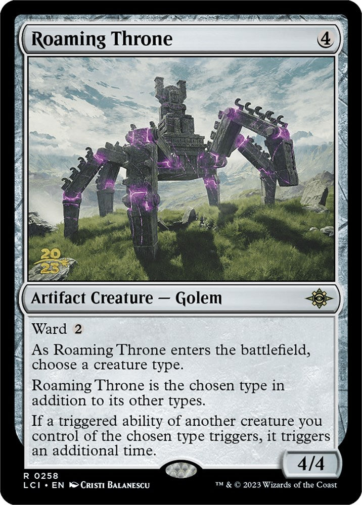 Roaming Throne [The Lost Caverns of Ixalan Prerelease Cards] | Shuffle n Cut Hobbies & Games