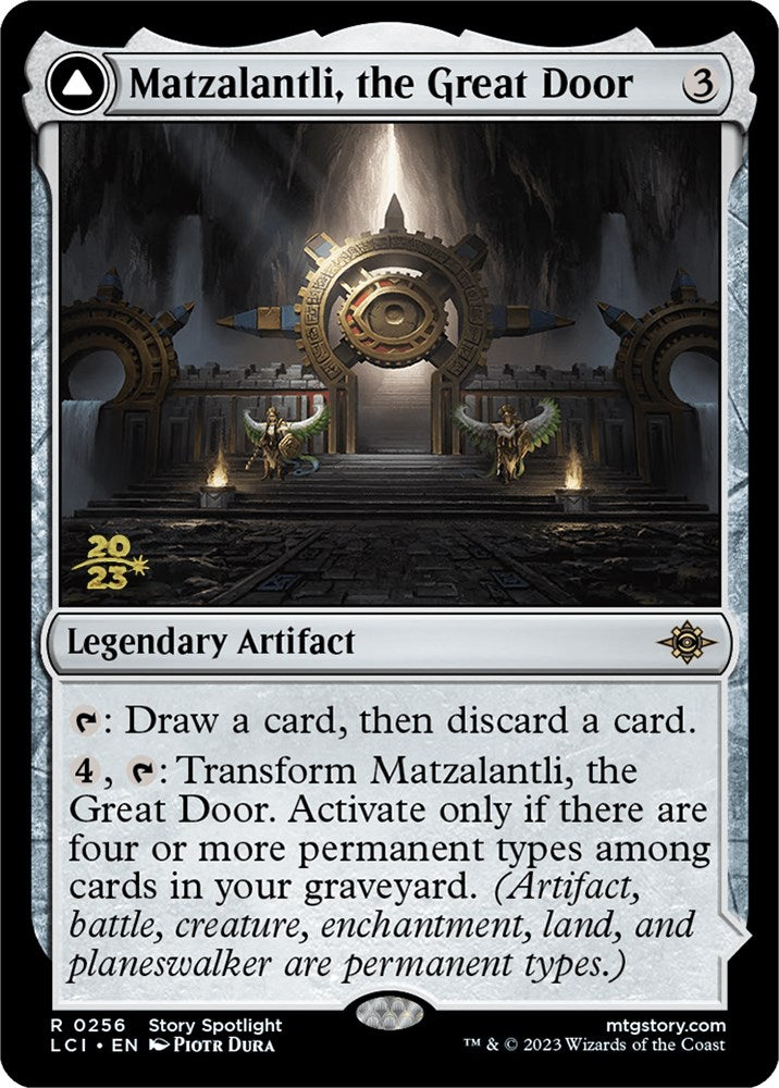 Matzalantli, the Great Door // The Core [The Lost Caverns of Ixalan Prerelease Cards] | Shuffle n Cut Hobbies & Games