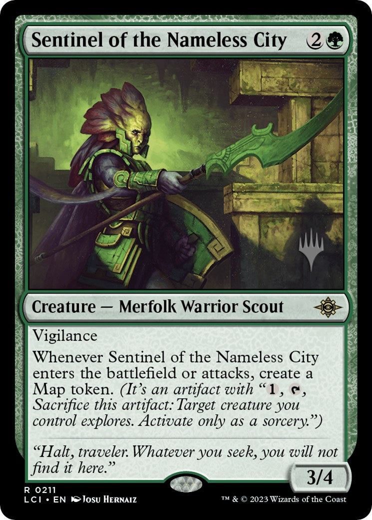 Sentinel of the Nameless City (Promo Pack) [The Lost Caverns of Ixalan Promos] | Shuffle n Cut Hobbies & Games