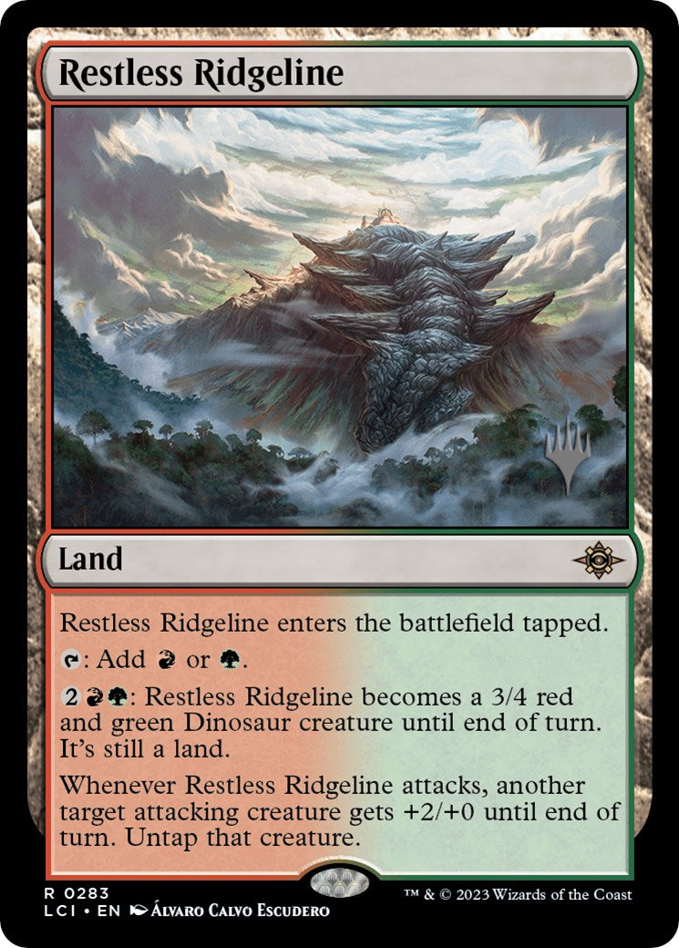 Restless Ridgeline (Promo Pack) [The Lost Caverns of Ixalan Promos] | Shuffle n Cut Hobbies & Games