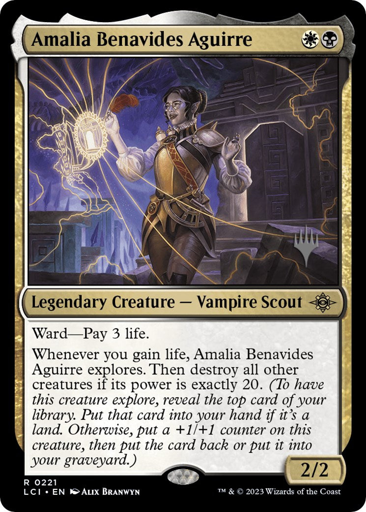 Amalia Benavides Aguirre (Promo Pack) [The Lost Caverns of Ixalan Promos] | Shuffle n Cut Hobbies & Games