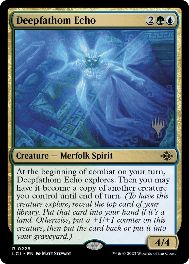 Deepfathom Echo (Promo Pack) [The Lost Caverns of Ixalan Promos] | Shuffle n Cut Hobbies & Games