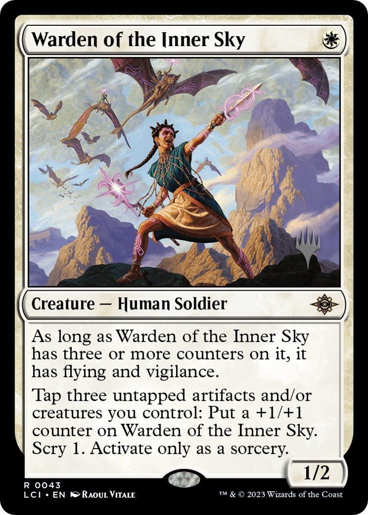 Warden of the Inner Sky (Promo Pack) [The Lost Caverns of Ixalan Promos] | Shuffle n Cut Hobbies & Games