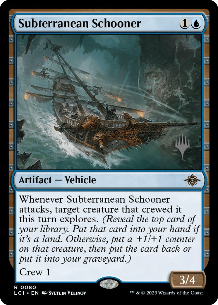 Subterranean Schooner (Promo Pack) [The Lost Caverns of Ixalan Promos] | Shuffle n Cut Hobbies & Games