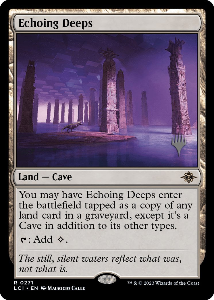 Echoing Deeps (Promo Pack) [The Lost Caverns of Ixalan Promos] | Shuffle n Cut Hobbies & Games