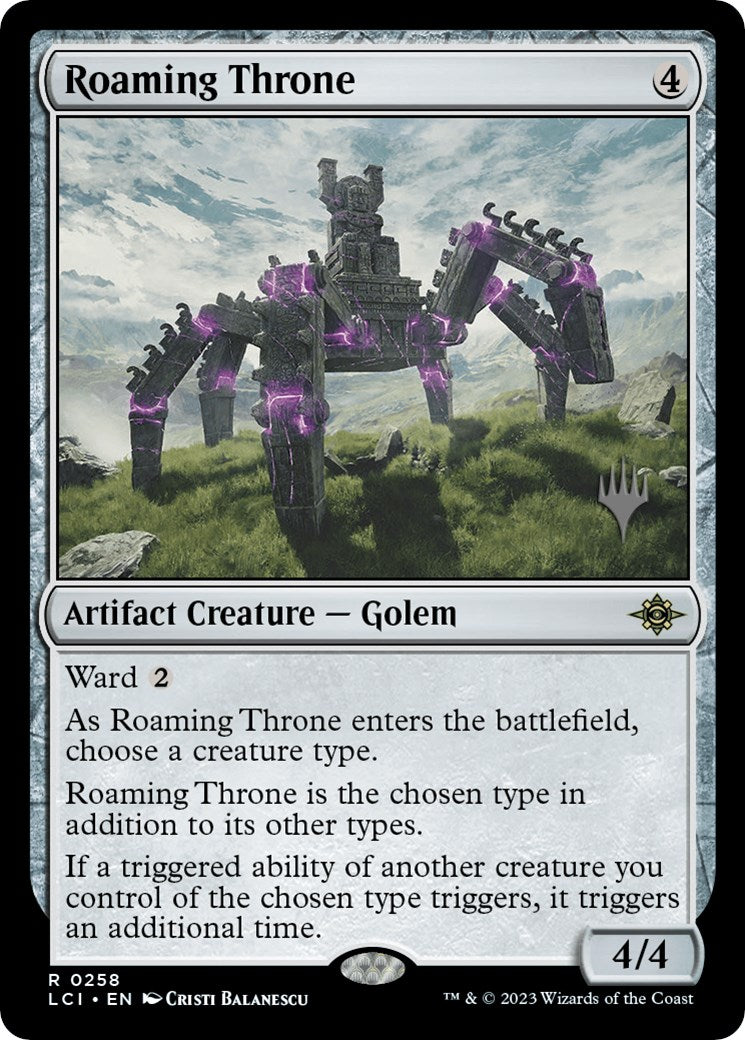 Roaming Throne (Promo Pack) [The Lost Caverns of Ixalan Promos] | Shuffle n Cut Hobbies & Games