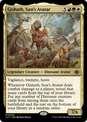 Gishath, Sun's Avatar (Promo Pack) [The Lost Caverns of Ixalan Promos] | Shuffle n Cut Hobbies & Games