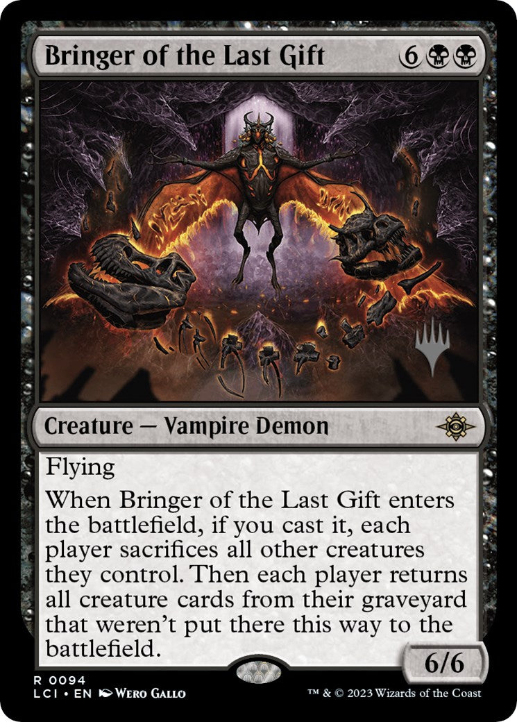 Bringer of the Last Gift (Promo Pack) [The Lost Caverns of Ixalan Promos] | Shuffle n Cut Hobbies & Games