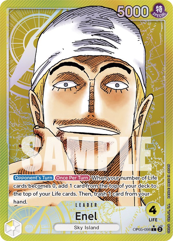 Enel (Alternate Art) [Awakening of the New Era] | Shuffle n Cut Hobbies & Games