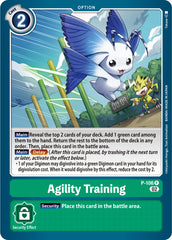 Agility Training [P-106] (Blast Ace Box Topper) [Promotional Cards] | Shuffle n Cut Hobbies & Games