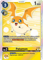 Patamon [P-122] (Tamer Party Pack -The Beginning- Ver. 2.0) [Promotional Cards] | Shuffle n Cut Hobbies & Games