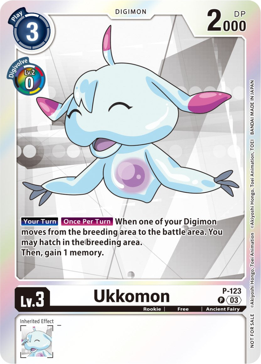 Ukkomon [P-123] (Tamer Party Pack -The Beginning- Ver. 2.0) [Promotional Cards] | Shuffle n Cut Hobbies & Games