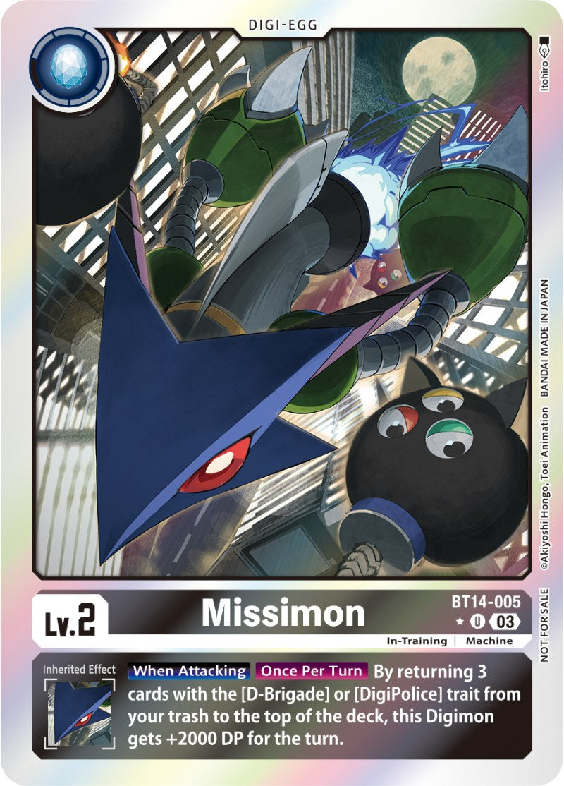 Missimon [BT14-005] (Blast Ace Box Promotion Pack) [Blast Ace] | Shuffle n Cut Hobbies & Games