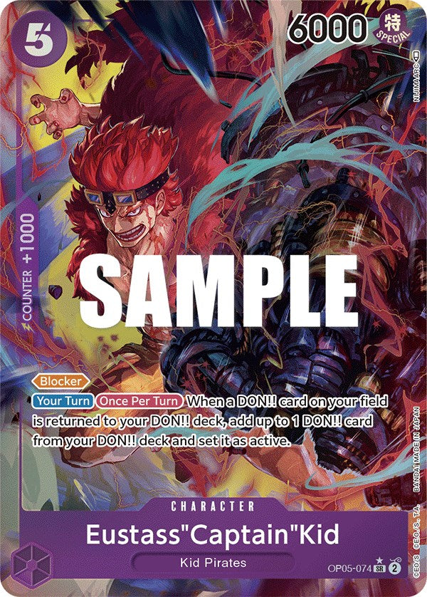 Eustass"Captain"Kid (Alternate Art) [Awakening of the New Era] | Shuffle n Cut Hobbies & Games