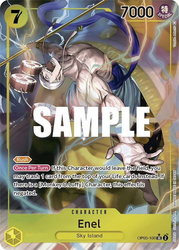 Enel (Alternate Art) [Awakening of the New Era] | Shuffle n Cut Hobbies & Games