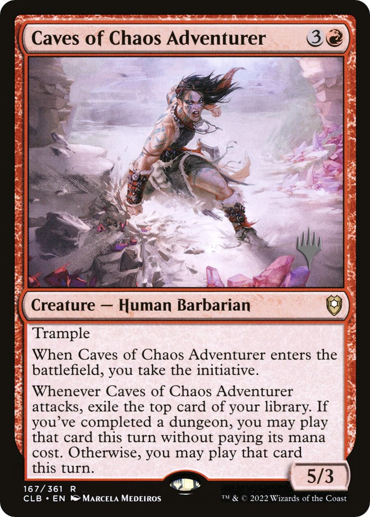 Caves of Chaos Adventurer (Promo Pack) [The Lost Caverns of Ixalan Promos] | Shuffle n Cut Hobbies & Games