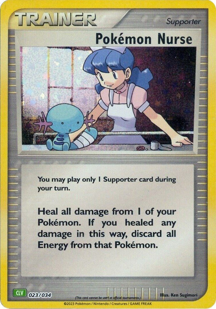 Pokemon Nurse (023/034) [Trading Card Game Classic] | Shuffle n Cut Hobbies & Games