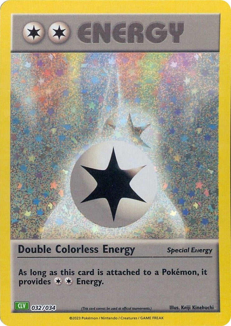 Double Colorless Energy [Trading Card Game Classic] | Shuffle n Cut Hobbies & Games