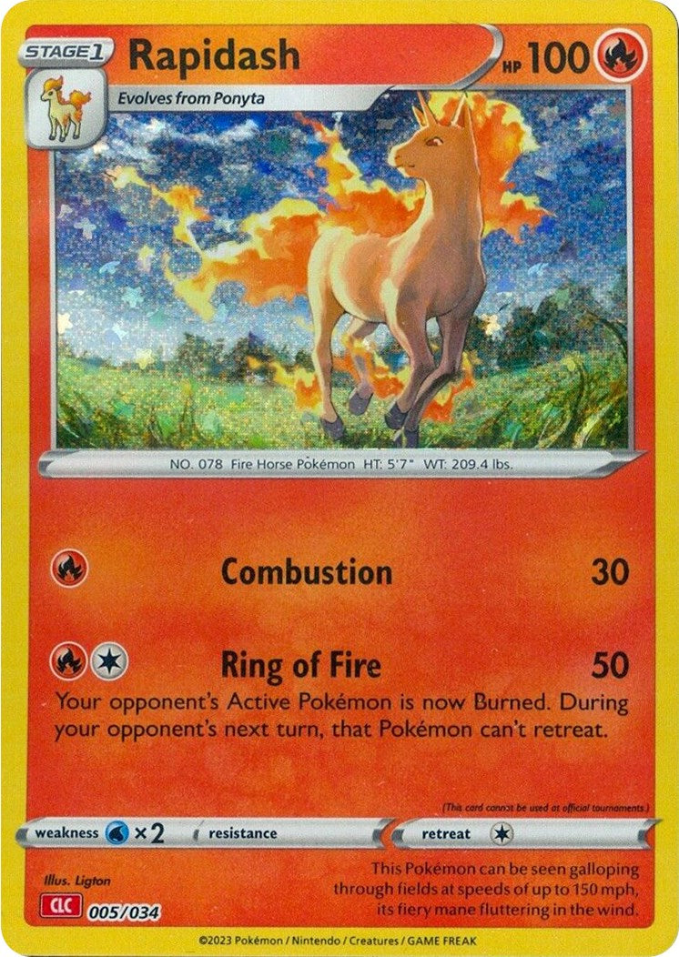 Rapidash [Trading Card Game Classic] | Shuffle n Cut Hobbies & Games